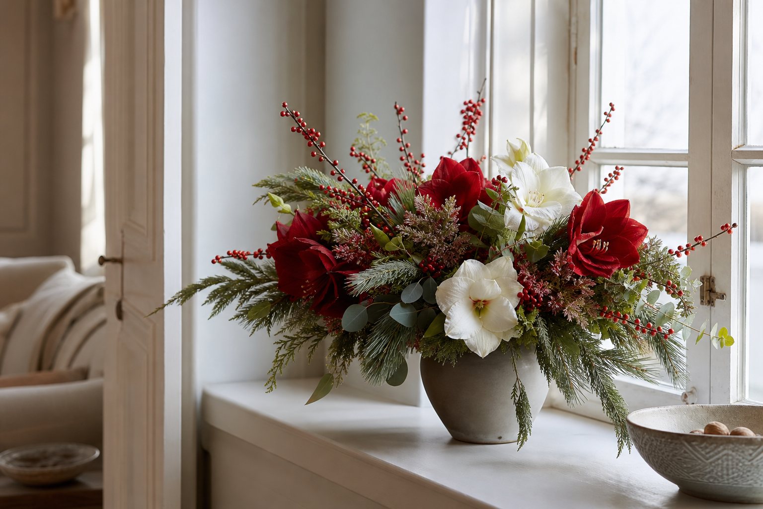 Christmas Flowers in Denmark: What to Send and When